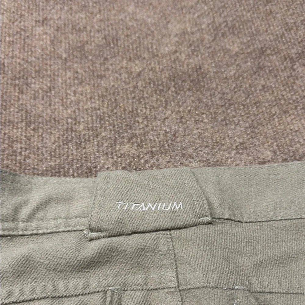 Columbia Titanium Men’s Pants 32x34 Thick Omni Dry Convertible Hiking Fish Tan
